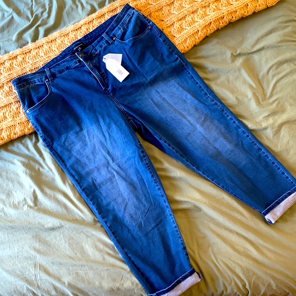 NWT Universal Standard Plus Size 22 Seine High Rise Skinny - High Waisted Jeans